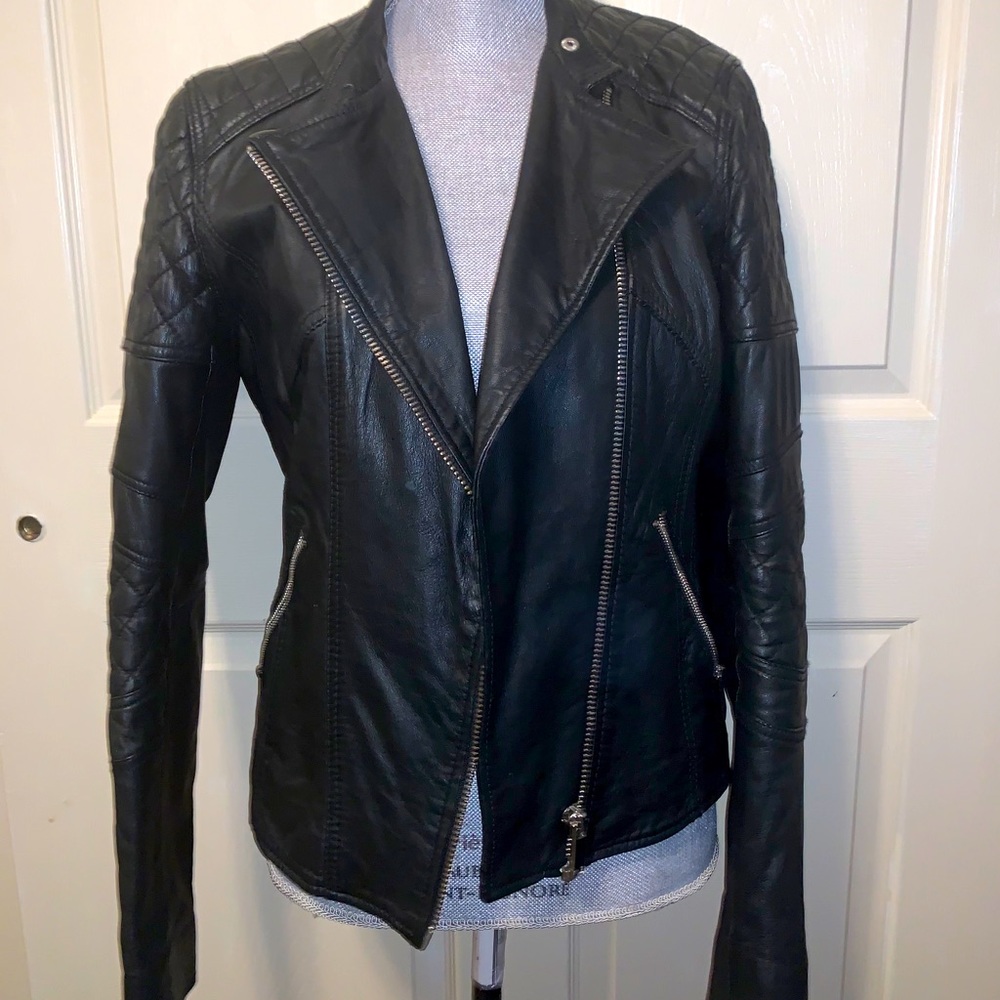 River Island leather jacket